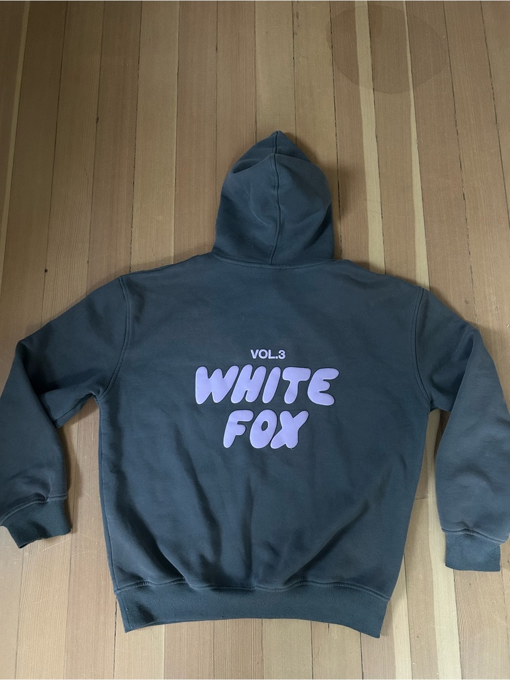 White Fox Boutique VOL.3 Hoodie Charcoal  Lilac